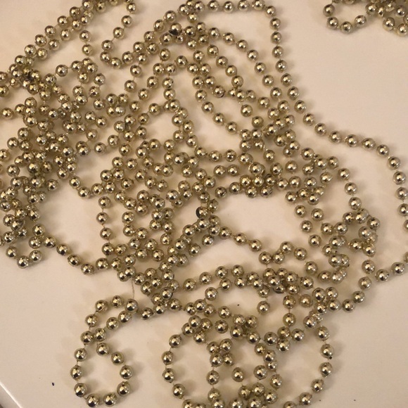 SET of 6 packs of Gold Bead Garlands - Picture 12 of 16